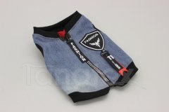 Oblečky - Obleček pro psa - džínová vesta Fashion - velikost 1 Obleček pro psa - džínová vesta Fashion - velikost 1