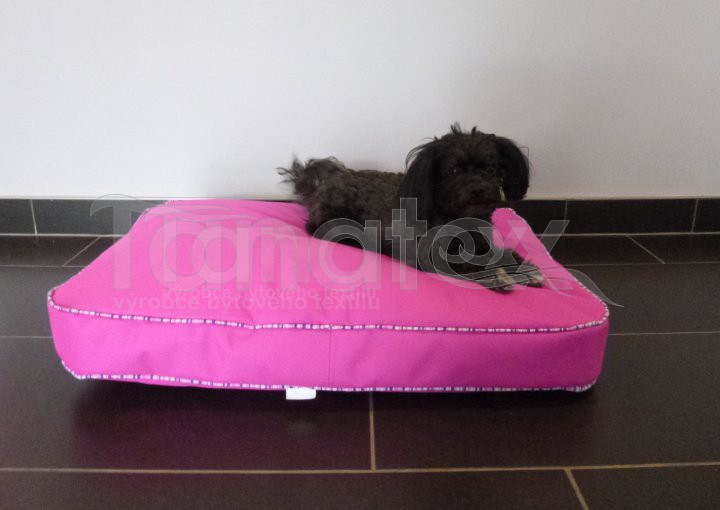 Pelechy - Přenosný polštář DE LUXE 100x140x12cm vel. XXL Přenosný polštář DE LUXE 100x140x12cm vel. XXL - Pelechy